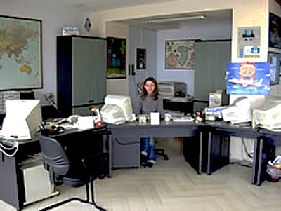 Travelshop agency inside view of the office CLICK TO ENLARGE