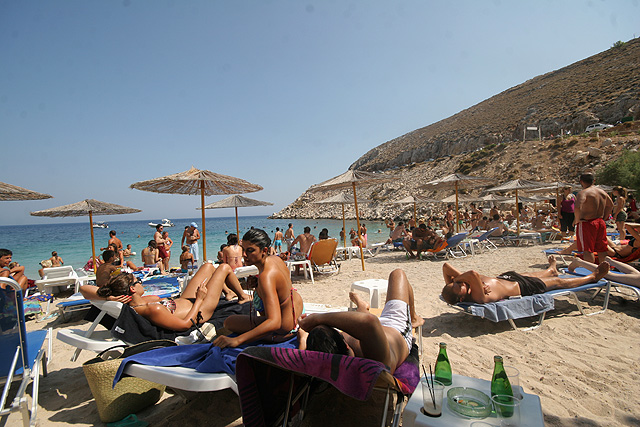 Glaroi Beach Bar Cafe In Chios Chios Greece
